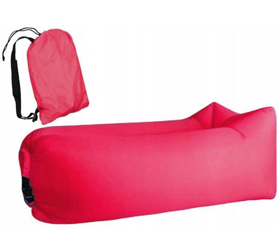 Air Sofa Lazy Bag Couch Lounger 190x70 Red