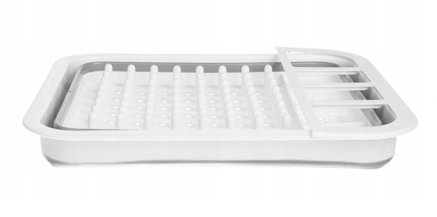 COLLAPSIBLE SILICONE DISH DRAINER