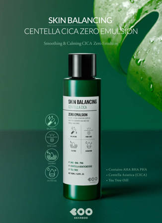 DEARBOO Centella Cica ZERO normalizing moisturizing emulsion