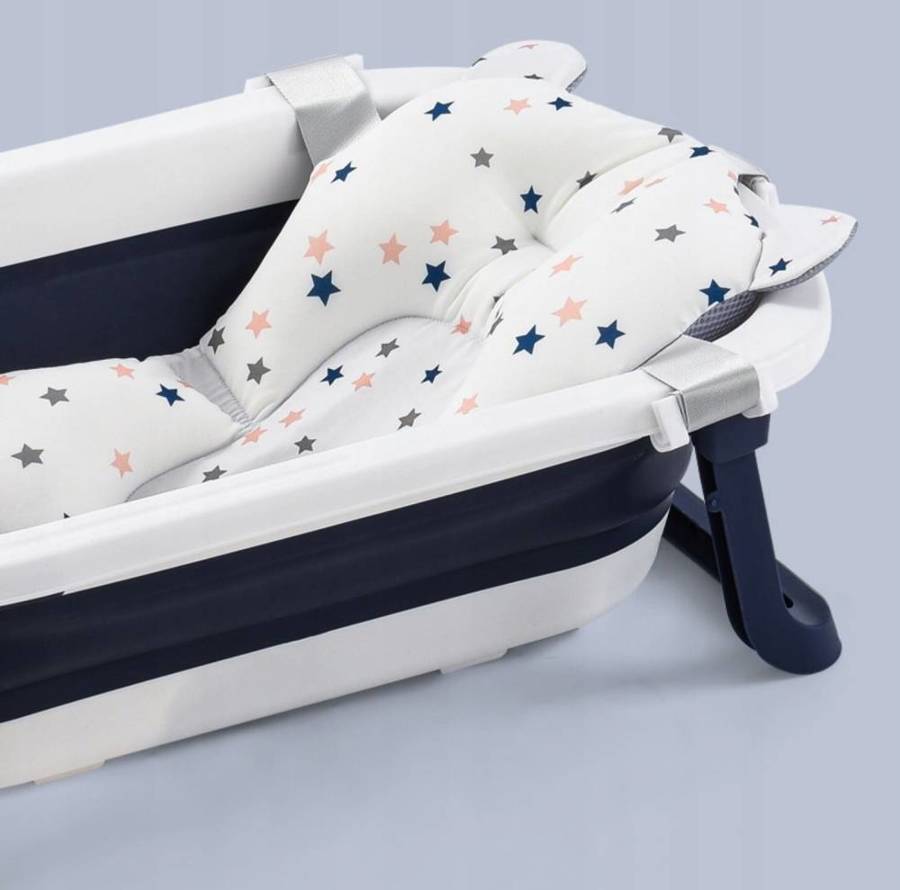 Foldable bath tub for your baby with thermometer and cushion GRANATTE