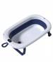 Foldable bath tub for your baby with thermometer and cushion
